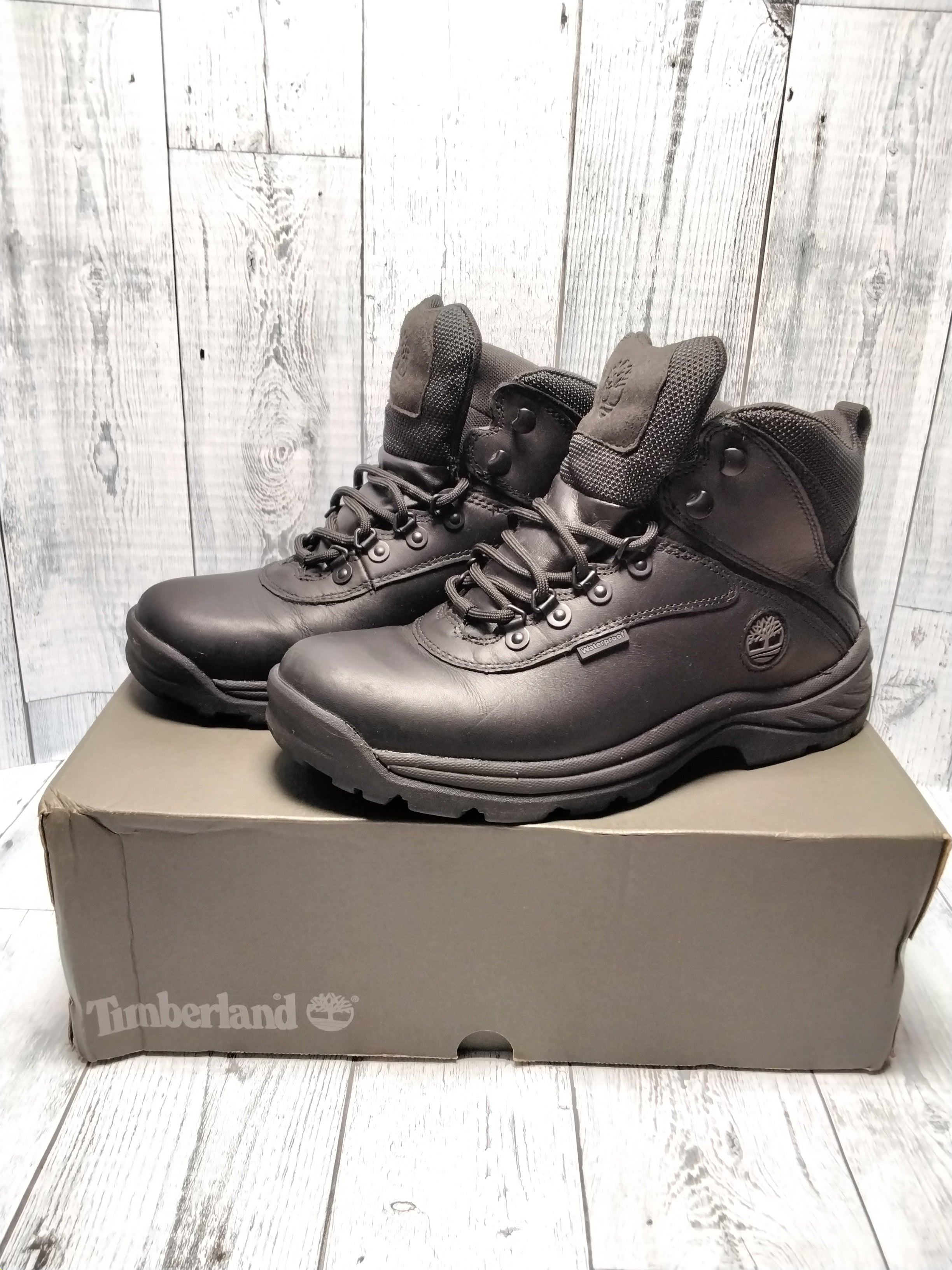 Timberland Men's White Ledge Mid Waterproof Hiking Boot, Black, Sz 10 (7781275500782)